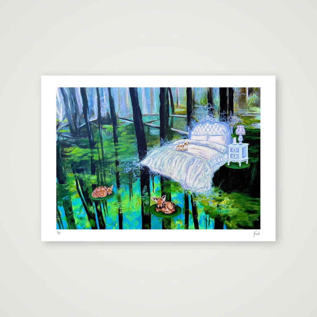 Serenity: Finding Comfort in Discomfort — A4 (30×21cm, 12×8") Print only